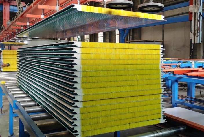 Glass wool sandwich panel Glass wool sandwich panel