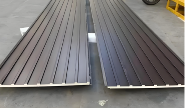 Multi peak sandwich roof panel Multi peak sandwich roof panel