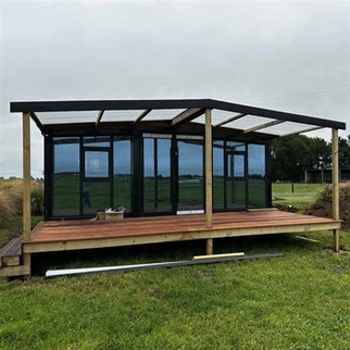 Containerhaus erweiterbar